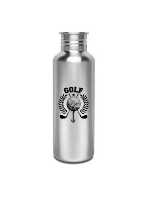 Kivanta 750 ml Edelstahlflasche (ohne Deckel) - Golf 