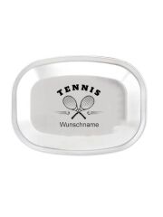 Kivanta Motiv-Deckel für Lunchbox XL - Tennis / mit Personalisierung (3 Variationen)