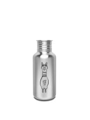 Kivanta 500 ml Edelstahl Trinkflasche (ohne Deckel) | Alpaka / Lama