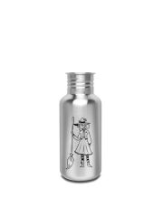 Kivanta 500 ml Edelstahl Trinkflasche "Hexe" Edition (ohne Deckel) - Mix + Match
