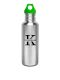 Kivanta 750 ml Trinkflasche inkl. Loop-Cap und Wunschgravur / Monogramm "Klassik"
