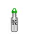 Kivanta 500 ml Trinkflasche inkl. Loop-Cap und Wunschgravur / Monogramm "Klassik"