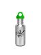 Kivanta 500 ml Trinkflasche inkl. Loop-Cap und Wunschgravur / Monogramm "Romantik"