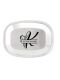 Edelstahl Deckel für Kivanta Lunchbox XL - Monogramm "Romantik"