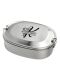 Edelstahl Deckel für Kivanta Lunchbox XL - Monogramm "Romantik"