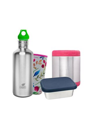 Kivanta & LunchBuddy SPARPAKET II "Blumengarten"