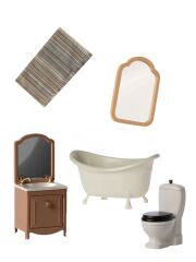 Maileg Badezimmer-Set / 5-teilig 