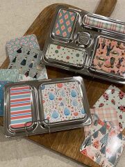 LunchBuddy Add-Ons Magnetset f&uuml;r LunchBuddy Duo &amp; 5 Stars / 4teilig - mint / rosa (1)