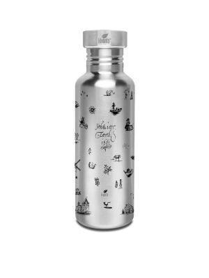 Kivanta 750 ml Edelstahl Trinkflasche (ohne Deckel) | You & I are Earth