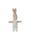Maileg Rabbit "My" (hellblau kariert)