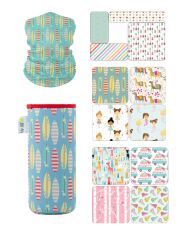LunchBuddy Magnete "5 Stars"& Isolierhülle (750 ml) - Pastell | Surfboards