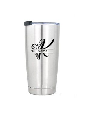 LunchBuddy isolierter Kaffeebecher XL 570 ml mit Wunschgravur / Monogramm "Romantik"