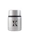 Kivanta Edelstahl Isolierbehälter 450 ml mit Becher | Monogramm "Klassik" (inkl. Personalisierung)
