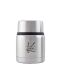 Kivanta Edelstahl Isolierbehälter 450 ml mit Becher | Monogramm "Pur" (inkl. Personalisierung)