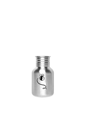 Kivanta 350 ml Edelstahl Trinkflasche (ohne Deckel) - Biene