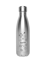 Kivanta 500 ml solierte Edelstahlflasche - Sterne (mit od. ohne Personalisierung)