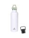 Kivanta 700 ml Isolierflasche (weiß) inkl. Loop Verschluss (mint) + GRATIS Infuser Cap 