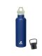 Kivanta 700 ml Isolierflasche (blau) inkl. Loop Verschluss (mint) + GRATIS Infuser Cap
