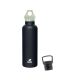 Kivanta 700 ml Isolierflasche (schwarz) inkl. Loop Verschluss (mint) + GRATIS Infuser Cap 