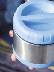 LunchBuddy Isolierbeh&auml;lter Set 400 ml - Gr&uuml;n / 20-teilig