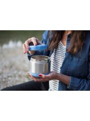LunchBuddy Isolierbeh&auml;lter Set 400 ml - Gr&uuml;n / 20-teilig