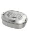 Kivanta Brotdose XL aus Edelstahl | LOVE Water "Ballsport" + extra neutraler Deckel