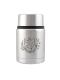 Kivanta Edelstahl Isolierbehälter 450 ml mit Becher | LOVE WOOD "Fuchs / royal"