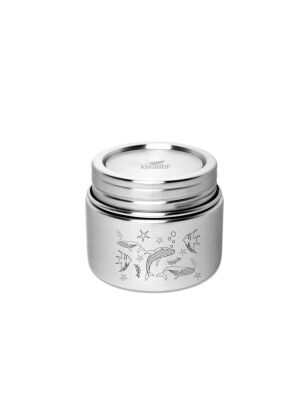 Kivanta Edelstahlbehälter (225 ml) - LOVE WATER (Wal)