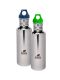 Kivanta "Mirror" Spar-Set 4: 2 x 750 ml Edelstahl Trinkflaschen mit Loop