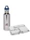 Kivanta "Mirror" Trinkflasche & LunchBuddy Lunchbox "5 Stars" 