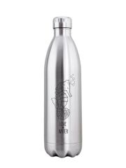 Kivanta 1000 ml isolierte Edelstahlflasche - LOVE WATER (Seepferd)