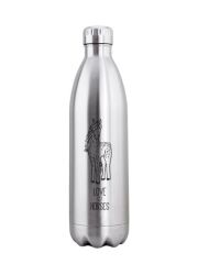 Kivanta 1000 ml isolierte Edelstahlflasche - LOVE HORSES