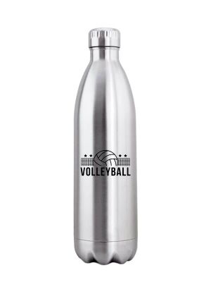Kivanta 1000 ml isolierte Edelstahlflasche - Volleyball (2 Variationen)