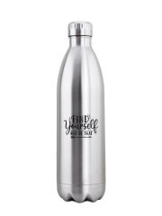Kivanta 1000 ml isolierte Edelstahlflasche - Find yourself