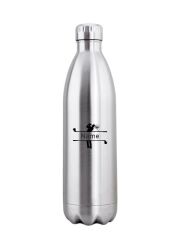 Kivanta 1000 ml isolierte Edelstahlflasche - Golf / mit Personalisierung (3 Variationen)