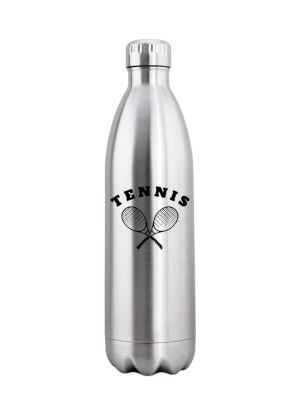 Kivanta 1000 ml isolierte Edelstahlflasche - Tennis / mit Personalisierung (3 Variationen)