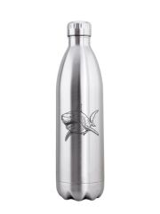 Kivanta 1000 ml isolierte Edelstahlflasche - Hai
