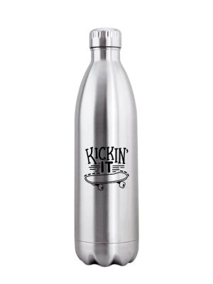 Kivanta 1000 ml isolierte Edelstahlflasche - Skateboard II
