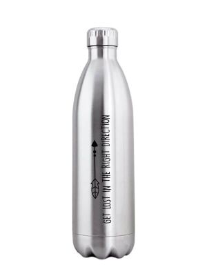 Kivanta 1000 ml isolierte Edelstahlflasche - RIGHT DIRECTION