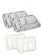 LunchBuddy Lunchbox "Bento Five" - 2er Set mit Wechseldichtungen (transparent)