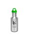 Kivanta 500 ml Trinkflasche inkl. Loop-Cap und Wunschgravur / Monogramm "Biene"