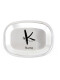 Edelstahl Deckel für Kivanta Lunchbox XL - Monogramm "Biene"