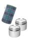 Kivanta Behälter - M / 2er Set mit Isolierhülle (Dark Plaid)