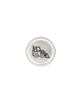 Kivanta Edelstahl Deckel ohne Bügel - Bagger