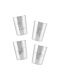 LunchBuddy Edelstahl Becher 300 ml 4er Set - Garten I