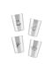 LunchBuddy Edelstahl Becher 300 ml 4er Set - Teich