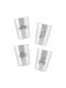 LunchBuddy Edelstahl Becher 300 ml 4er Set - Meerestiere