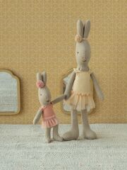 Maileg Hase (Größe Mikro / 14 cm) - Kaninchen mit Ballettkleid rosa)