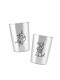 LunchBuddy Edelstahl Trinkbecher-Set / Dackel