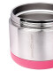 LunchBuddy Edelstahl Isolierbehälter 400 ml - Grün / Dackel